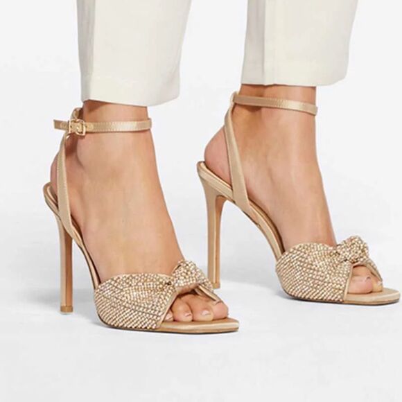 JESSICA SIMPSON - Ohela High Heel in Gold - Picture 1 of 10